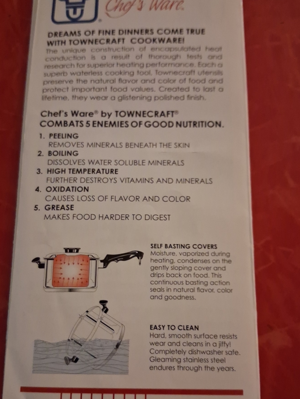 Towncraft Chef Ware T 3O4 MULTI- core Stainless Steel Cookware SET - Picture 14 of 14